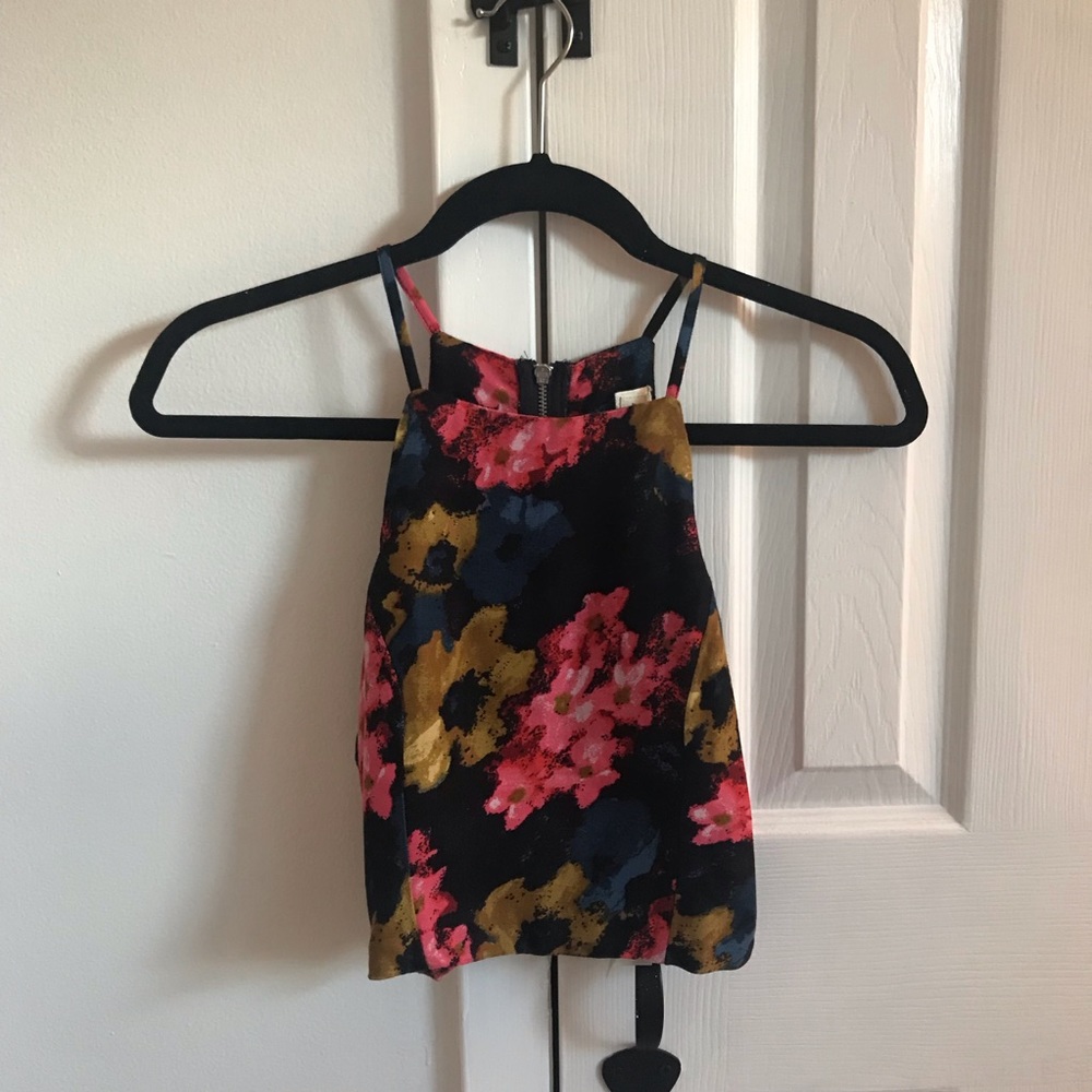Abercrombie and Fitch Floral Crop Top